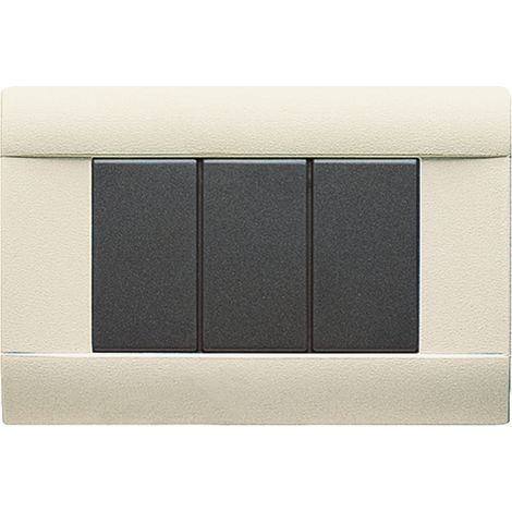 Placca Ral45 Tecnop.3M.Bianco Blanc AVE 45P03BP