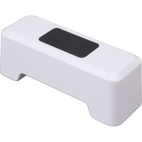 Automatische Toilettenspülung mit Bewegungsmelder, wasserdicht nach IPX5, berührungslos, für den Hausgebrauch, weiß. (1/5)
