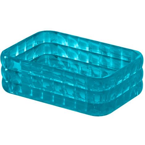 Gedy Portasapone Glady - Turchese - 123x80x25 mm (1/3)