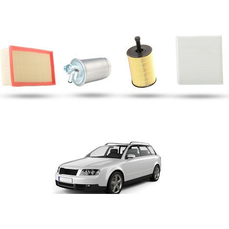 Kit Tagliando 4 filtri compatibile con Audi A4 (B6,B7) 2.0 tdi 125kw dal 2006 al 2008 (1/5)