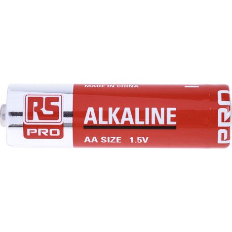 Piles AA RS PRO 1.5V Alcaline ( Prix pour Paquet de 100 )