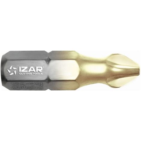 Punta Atornillar Torx 15 DIN3126 Zirkonio L25 - (pack 5 uds. - EUR/pack) -1522- IZAR