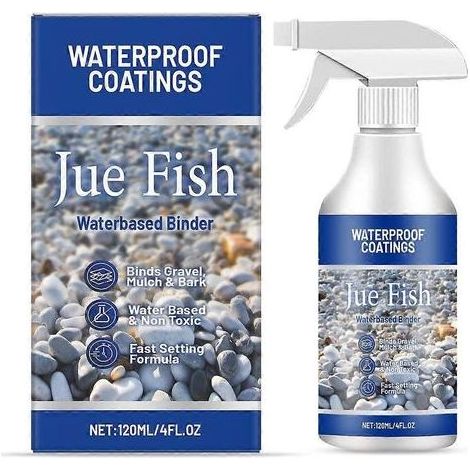 Kaelt - Liant pour gravier, colle pour paillis, scellant, adhésif, stabilisateur, imperméable 120 ml (1/5)