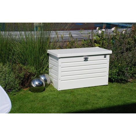 Mittelgroßer Biohort-Metallkoffer  Quarzgrau Metallic
