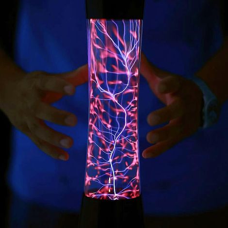 Boule à plasma magique en cristal 220 V, lumière tactile LED, cadeau lumineux (1/5)