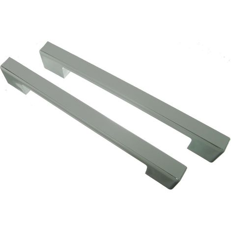 2 x Universal White Fridge Freezer Door Handle 240mm-275mm (1/2)