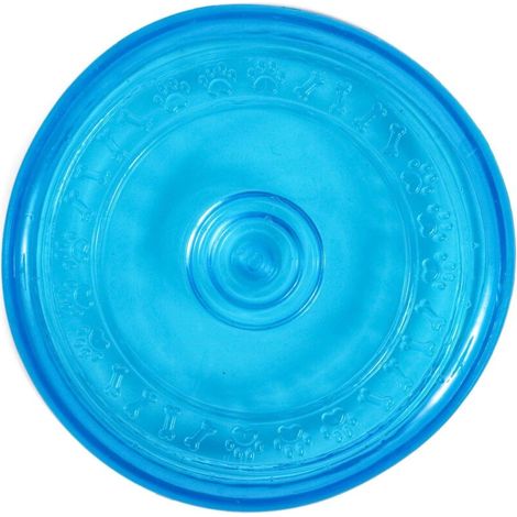 18.5cm Jouet pour chien - Jouet pour chien en caoutchouc Frisbe (1/4)