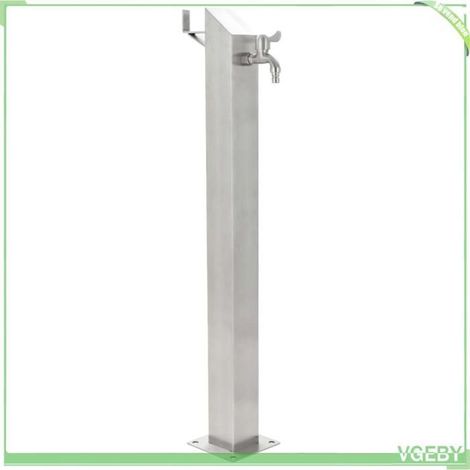 Colonne à eau de jardin - FAFEICY - 45453 - Acier inoxydable - Robinet inox 304 - 95 cm (1/5)