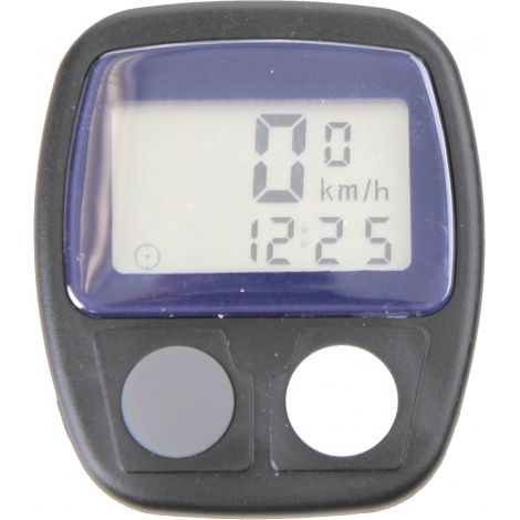 Dunlop Fahrradcomputer mit 14 Funktionen, wasserdichtem LCD-Display
