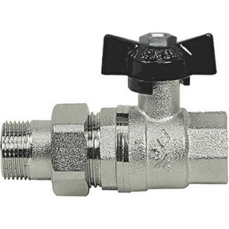 VALVOLA A SFERA MF CON BOCCHETTONE A FARFALLA 3/4''  DN 20  PN 40