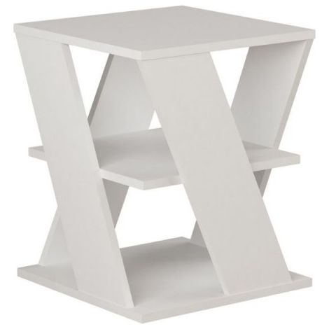 Tavolino da salotto Cyclo 45x45 colore bianco (1/3)