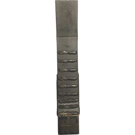 Grubberspitze 433x76mm gehärtet flach 2 Löcher passend für Bednar UNIVERSAL KM060272N (1/3)