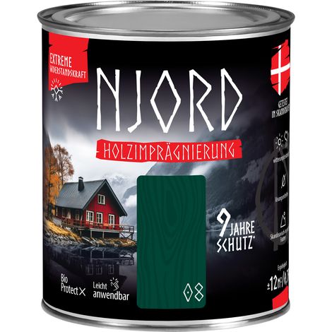 NJORD Holzimpragnierung (08) Isländisches Tal - 0,75L (1/5)