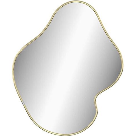 Miroir mural doré, 50 x 40 cm (1/5)