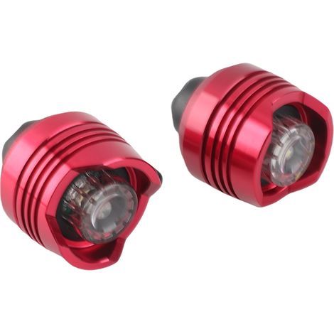 Luci LED per Scarpe – 2 Pezzi, Impermeabili IPX5, Alluminio Leggero 22g, 3 Modalità Luminose – Design Compatto e Resistente – Ideali per Corsa Notturna e Trekking (1/5)