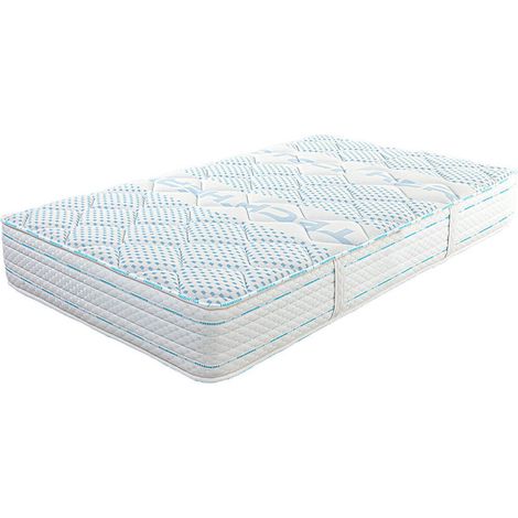 THELIO - Matelas 90x190 cm Mousse haute résilience Soutien ferme Ep.24cm (1/5)
