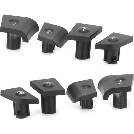 Bouton De Commande Téléphonique Pour Volant - Universel - ABS - Compatible Mercedes ML GL Classe W164 2005-2015 - 1 Pièce (1/5)
