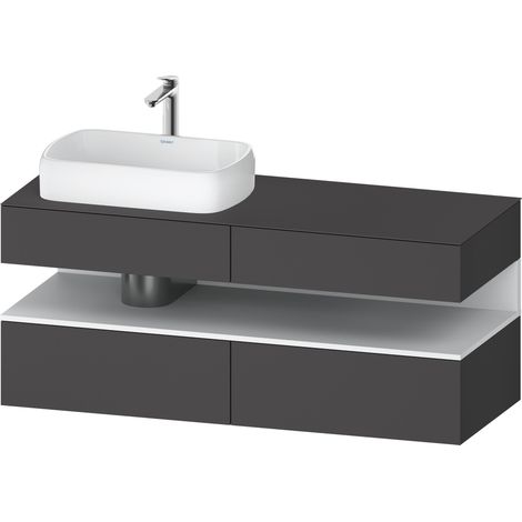 Duravit Collection One Meuble sous-vasque sur console, 2 tiroirs, (1/2)
