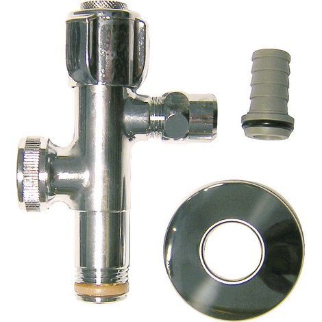 Válvula de cierre, macho / macho 12 x 17 mm 12 x 17 mm CENTRALE BRICO