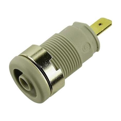 S CURIT SKS HIRSCHMANN 972355107 TAPPO DI PROVA FEMMINA PIN VERTICALE PRESA FEMMINA: 4 MM BIANCO 1 PZ(I)