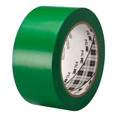 Ruban adhésif vinyle 3M™ 764I 50mm x 33m vert - 3M