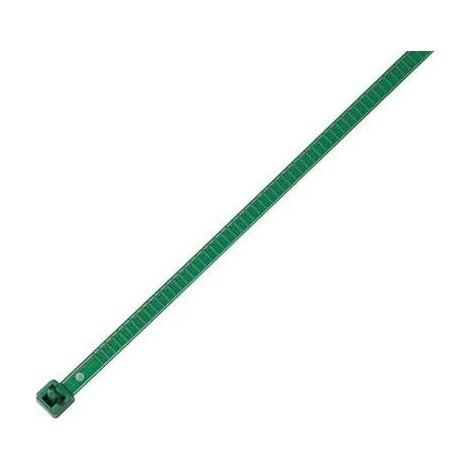 HellermannTyton LR55R-PA66-GN-Q1 brida de amarre reutilizable verde