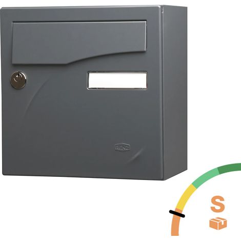 Briefkasten Präfabrikat Compact Anthrazitgrau RAL 7016M - RENZ - 231134 (1/5)