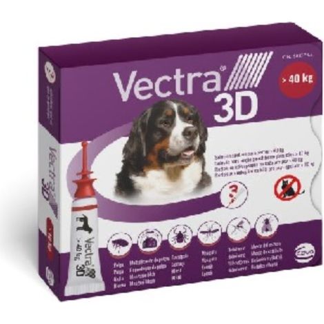 CEVA Antiparasitic Pipettes 3D Giant Dogs +40 kg, 3 pipette (1/2)