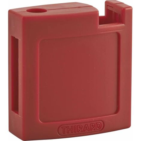 Coque ABS Rouge pour Cadenas de Consignation - 40 mm - THIRARD (1/3)