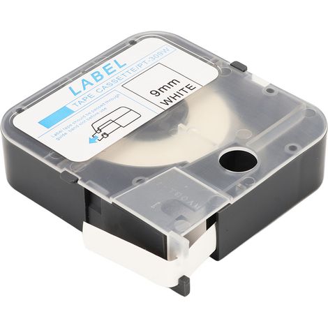 Étiqueteuse ruban adhésif 9mm x 8m, recharge compatible MAX LM380E LM390A LM370A LM380A LM380EZ (1/5)