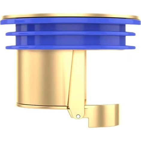 1 x Shower Floor Drain Backflow Preventer - Backflow Stopper - Odor Stopper for Kitchen and Bathroom Drain (Copper) (1/5)