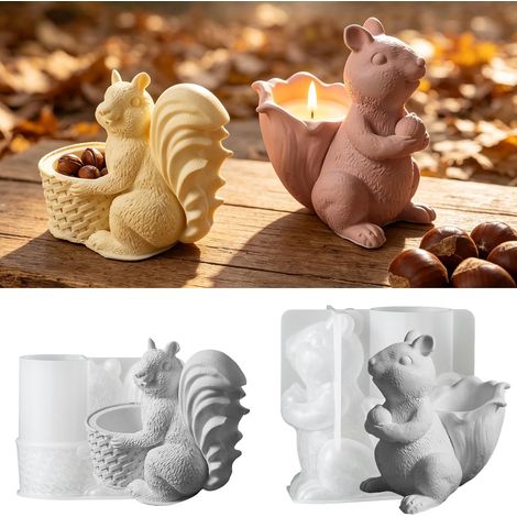 moldes de silicona para velas, moldes para velas, portavelas de silicona (1/5)