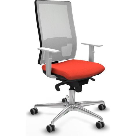 Piqueras y Crespo Chaise Ergonomique Orange Bureau (1/3)