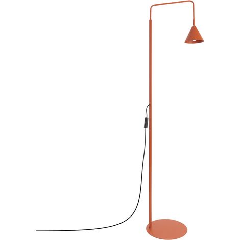 Lampade da terra NOX ocra rossa 30x165x30cm Sollux (1/5)