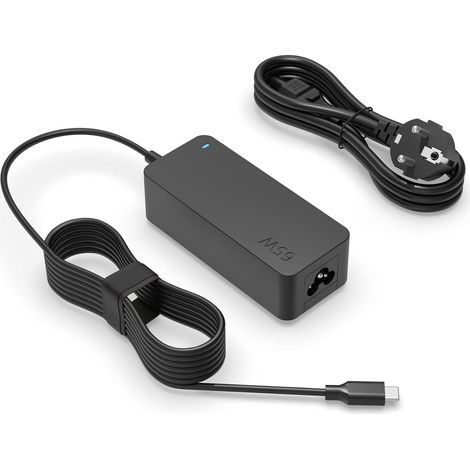 65W 45W USB C Chargeur Compatible avec Lenovo Thinkpad L15 L14 L13 X13, pour Yoga T14 T14s T15 E14 E15 Gen 1 2 3 Adaptateur Alimentation pour Ordinateur Portable (1/5)