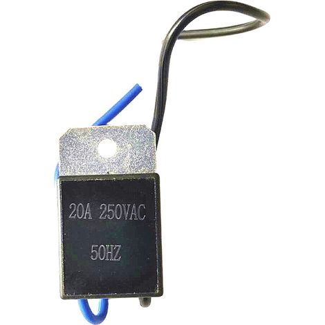 Trade-Shop Anlaufwiderstand / Sanftanlauf / Softstart 20A 230V inkl. 2 Kabel für Elektrowerkzeuge Maschinen Geräte mit hoher Stromlast