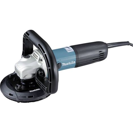 Makita – Ponceuse fraiseuse à béton électroportative PC5010C 1400 W – Disque 125 mm – Vitesse 4000-9000 tr/min – Aspiration efficace de la poussière