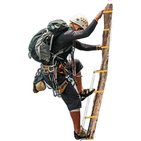 Échelle de corde, longueur de 12 m, capacité de charge de 200 kg, légère 3,4 kg, résine et acier durables, design portable (1/5)