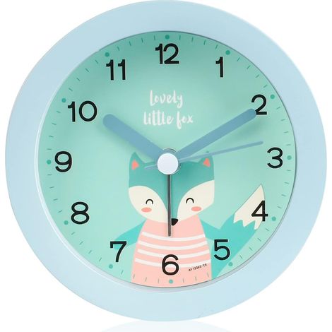 Réveil enfant portable analogique silencieux (1/5)