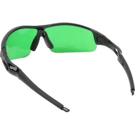 Lunettes de protection UV pour culture indoor, anti-lumière HPS et LED, verres teintés pour travail en grow room, sécurité oculaire optimale. (1/5)