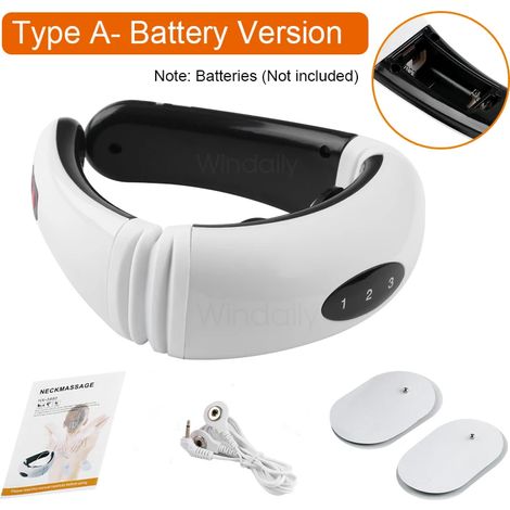 Filiyano – outil de soulagement de – Appareil de massage intelligent 3D pour la nuque, chauffage infrarouge lointain à impulsions électriques, 6 modes