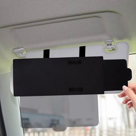 Prolunga parasole universale per auto, nera (1/4)