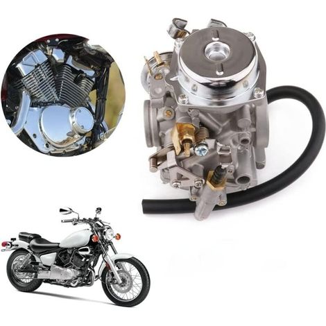 Carburateur complet pour Yamaha XV250 Virago 250 V-Star 250 - Kit carburateur haute performance avec joints et vis (1/4)