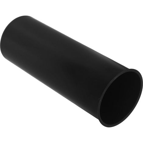 brosse WC compact noir gobelet en plastique résistant pour