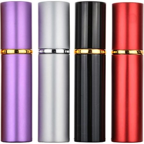 Lot de 4 flacons vaporisateurs de parfum de 10 ml (1/5)