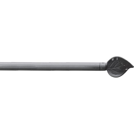 Tringle Déco Extensible "Folia" 60-80cm Gris