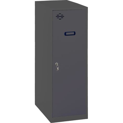 SimonRack Casier Vestiaire Metallique Petit, 915x300x500 mm, Armoire Metallique Petit, Comprend la Clé, Anthracite - Simonlocker (1/5)