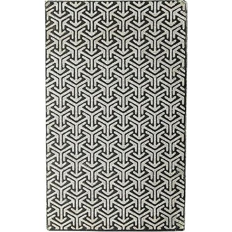 1 feuille de papier abrasif diamant galvanisé, grain 200, 55 mm x 90 mm, dos auto-agrippant pour verre, porcelaine, céramique, polissage et coupe à la main (1/5)