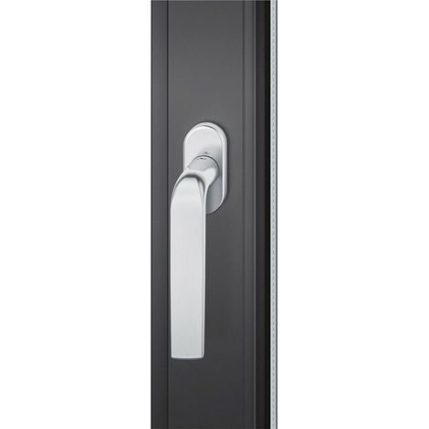 FSB Fenstergriff ovale Ros. 7mm Stift. 10mm Nocken Stiftüberstand 24-38mm Edelstahl fein matt (1/3)