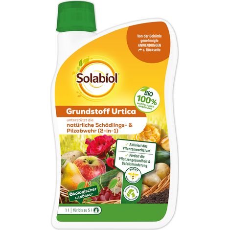 Solabiol Grundstoff Urtica Konzentrat 1l